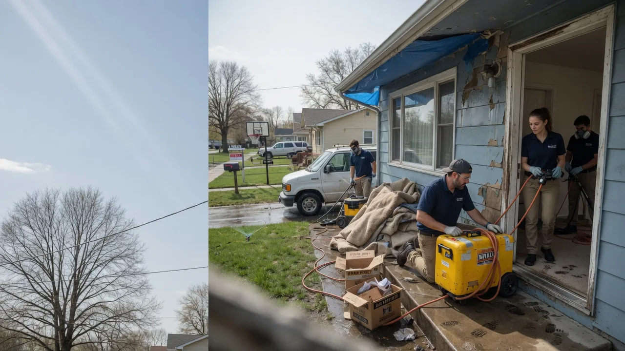 Basement Flood Cleanup in West Stockholm, NY near me